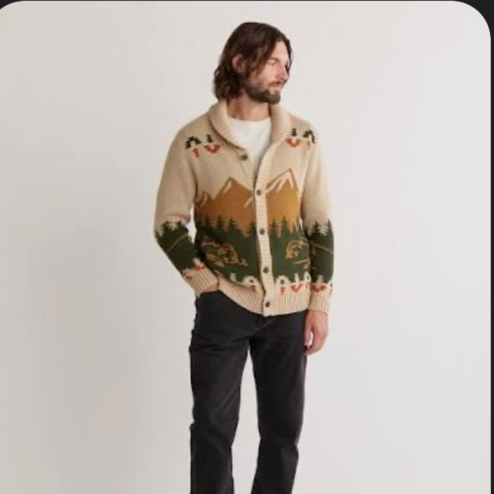 ISO Pendleton Camp Cardigan size S
